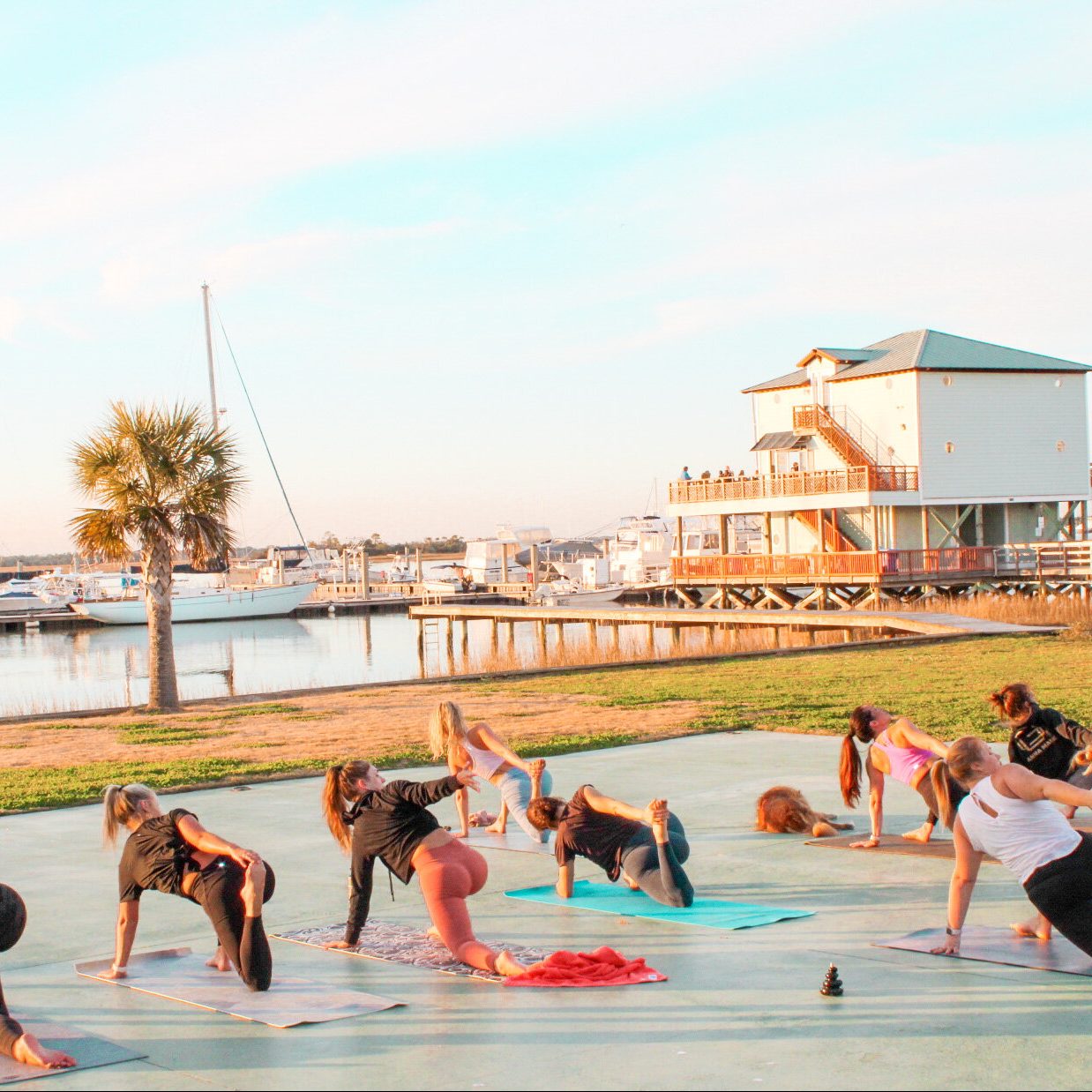 Yoga Classes at The Regatta Inn Folly Beach SC Yoga Classes at The Regatta Inn Folly Beach SC